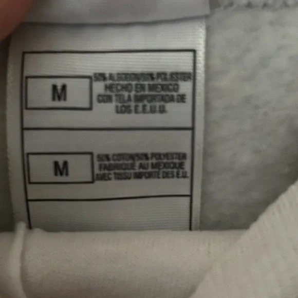 Vintage Jerzees Fruit Of Loom Gray Embroidered Sweatshirt and Tee Set medium - Picture 6 of 7